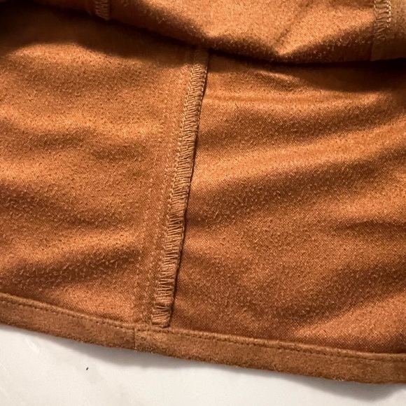 Faux Suede Mini Skirt - Picture 5 of 7